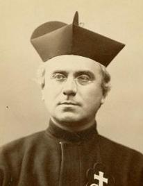 priest in biretta, NYPL