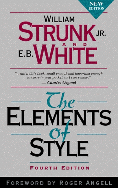 The Elements of Style, 4e
